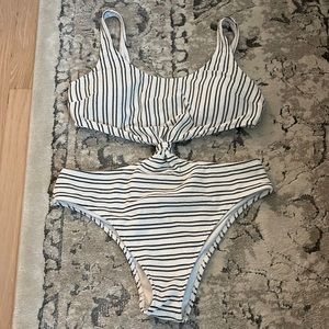 Abercrombie one piece size L worn once